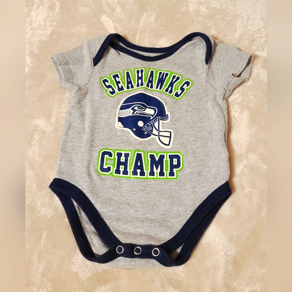 EUC Seahawks onesie